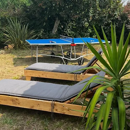 Dom wakacyjny Maison Moderne Pres Du Avec Jardin Et Veranda A Sanguinet, Pour 10 Personnes - Fr-1-319-584