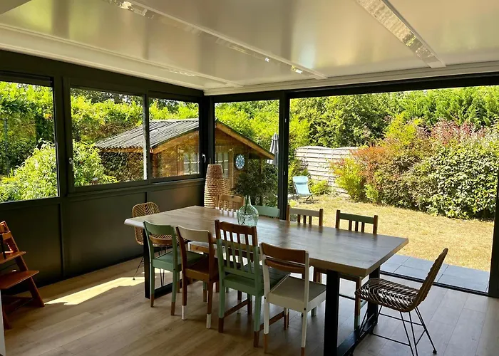 Maison Moderne Près Du Avec Jardin Et Véranda à Sanguinet, Pour 10 Personnes - Fr-1-319-584 Casa vacanze *